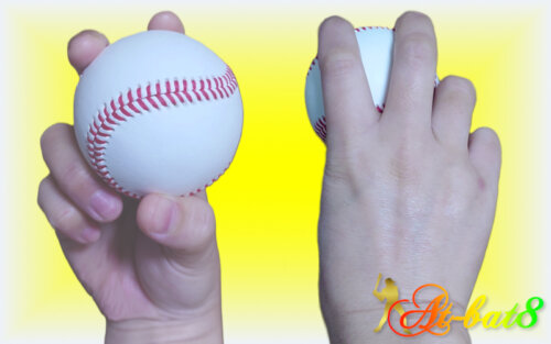 カットボールの握り方
